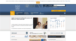 Desktop Screenshot of confindustrialecce.it